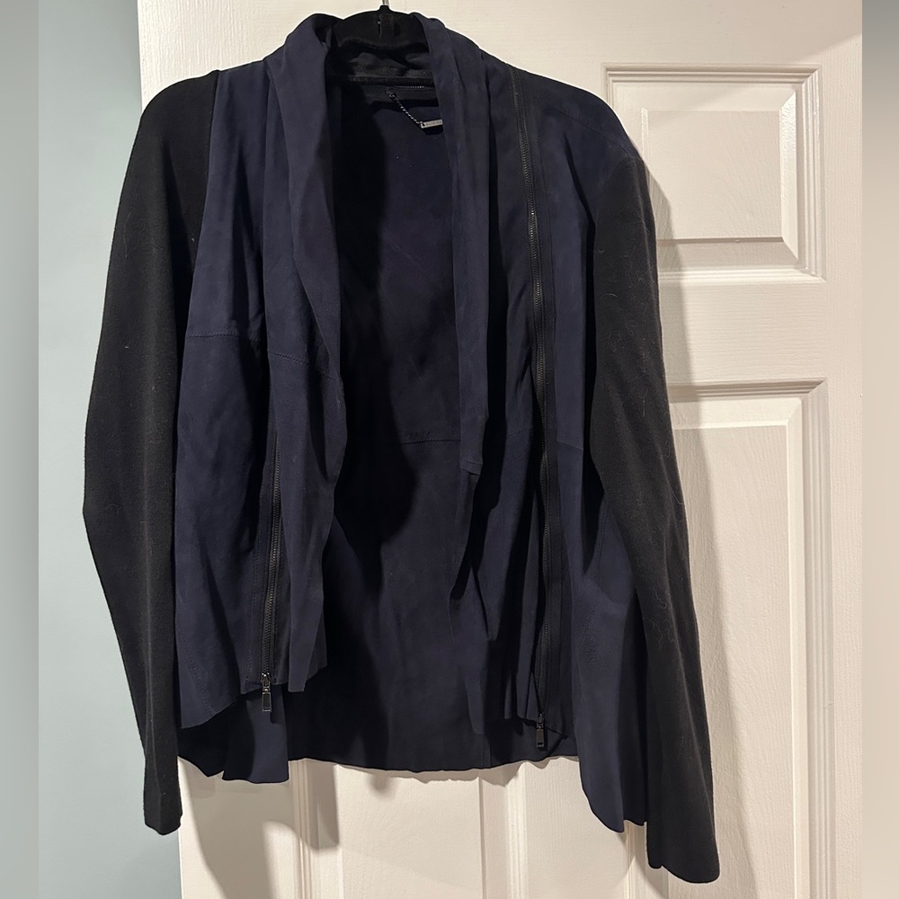 Elie Tahari suede jacket